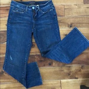 Cold water blue jeans boot cut